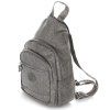 Lehký dámský batůžek 2257 Bag Street šedý Modexastyl 2