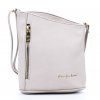 Malá crossbody kabelka přes rameno Jennifer Jones béžová 3107 BK ModexaStyl (3)