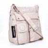 Lehká volnočasová kabelka přes rameno crossbody béžová bag Street 2221 BG ModexaStyl (3)