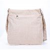 Lehká volnočasová kabelka přes rameno crossbody béžová bag Street 2221 BG ModexaStyl (6)