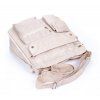 Lehká volnočasová kabelka přes rameno crossbody béžová bag Street 2221 BG ModexaStyl (7)