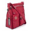 Lehká volnočasová kabelka přes rameno crossbody červená bag Street 2221 ModexaStyl (3)