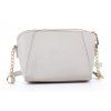 Malá kabelka přes rameno Crossbody světle šedá Jennifer Jones 3129 ModexaStyl (5)