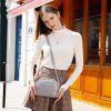 Stylová crossbody kabelka přes rameno černá Miss Lulu LB2236 BK ModexaStyl (7)