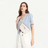 Crossbody kabelka ledvinka černá Miss Lulu LB2307 BK ModexaStyl (4)