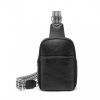 Malá náprsní crossbody kabelka černá Miss Lulu LB2356 BK ModexaStyl (3)