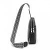 Malá náprsní crossbody kabelka černá Miss Lulu LB2356 BK ModexaStyl (1)