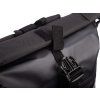Velký nepromokavý trekingový sportovní batoh černý Bag Street s rolovací klopou 4105 ModexaStyl (2)